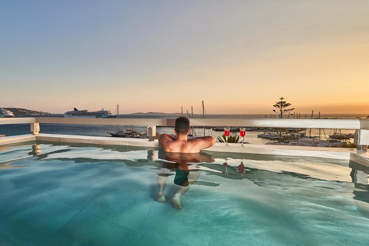 Aqua Mykonos Suites - Adults Only Tourlos Exteriör bild