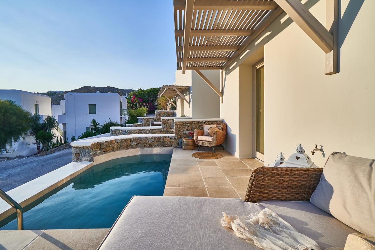 Aqua Mykonos Suites - Adults Only Tourlos Exteriör bild