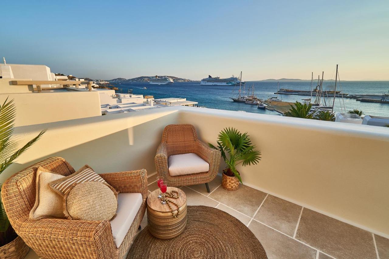 Aqua Mykonos Suites - Adults Only Tourlos Exteriör bild